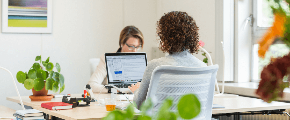 Vrouwelijke ondernemers aan het werk bij Good Place 2 Work