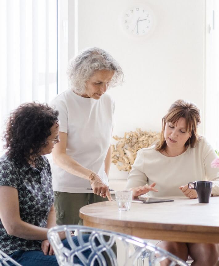 Vrouwelijke ondernemers in gesprek bij Good Place 2 Work
